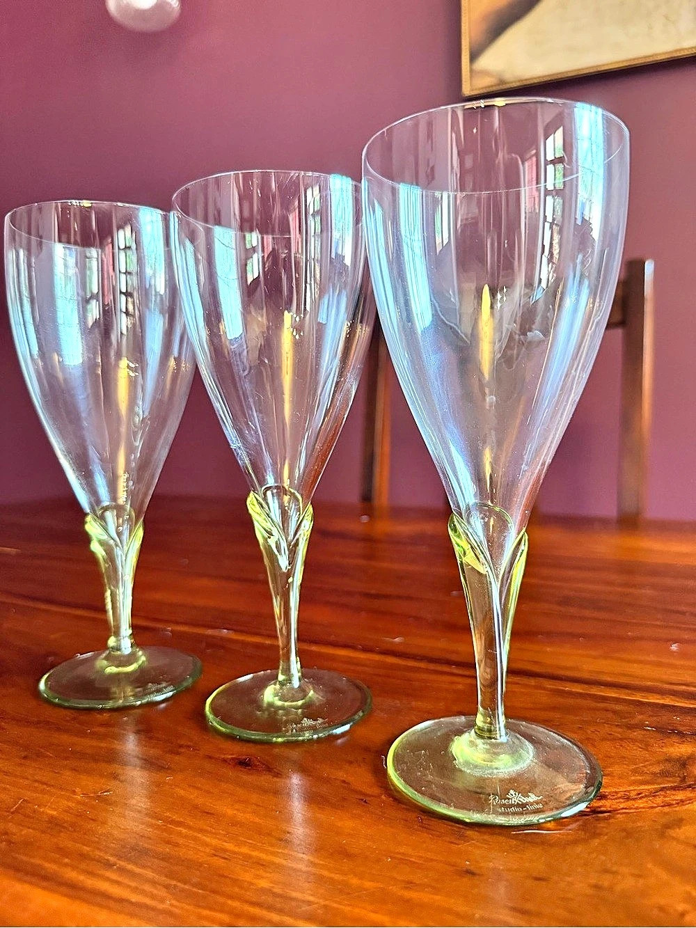 Rosenthal Papyrus Studio-Line Glasses Set of 3